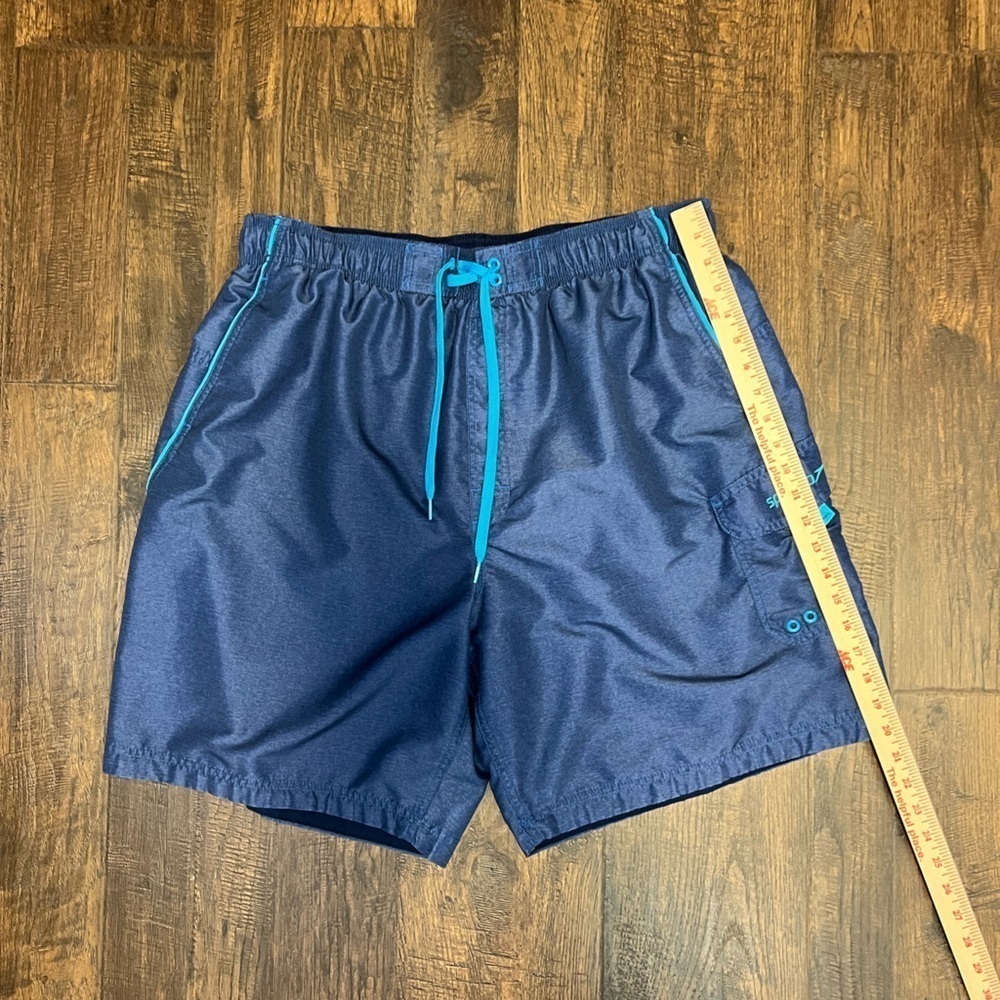 Speedo Swim Trunks Size Men’s XXL Color Blue - Picture 11 of 12